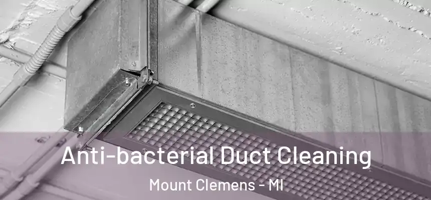 Anti-bacterial Duct Cleaning Mount Clemens - MI