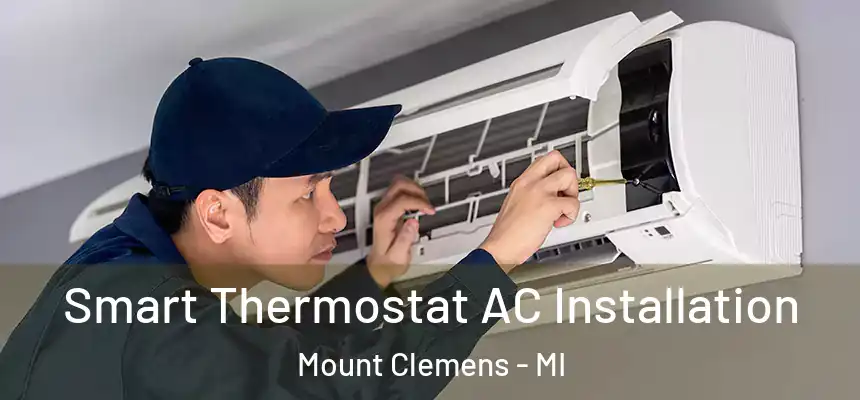 Smart Thermostat AC Installation Mount Clemens - MI